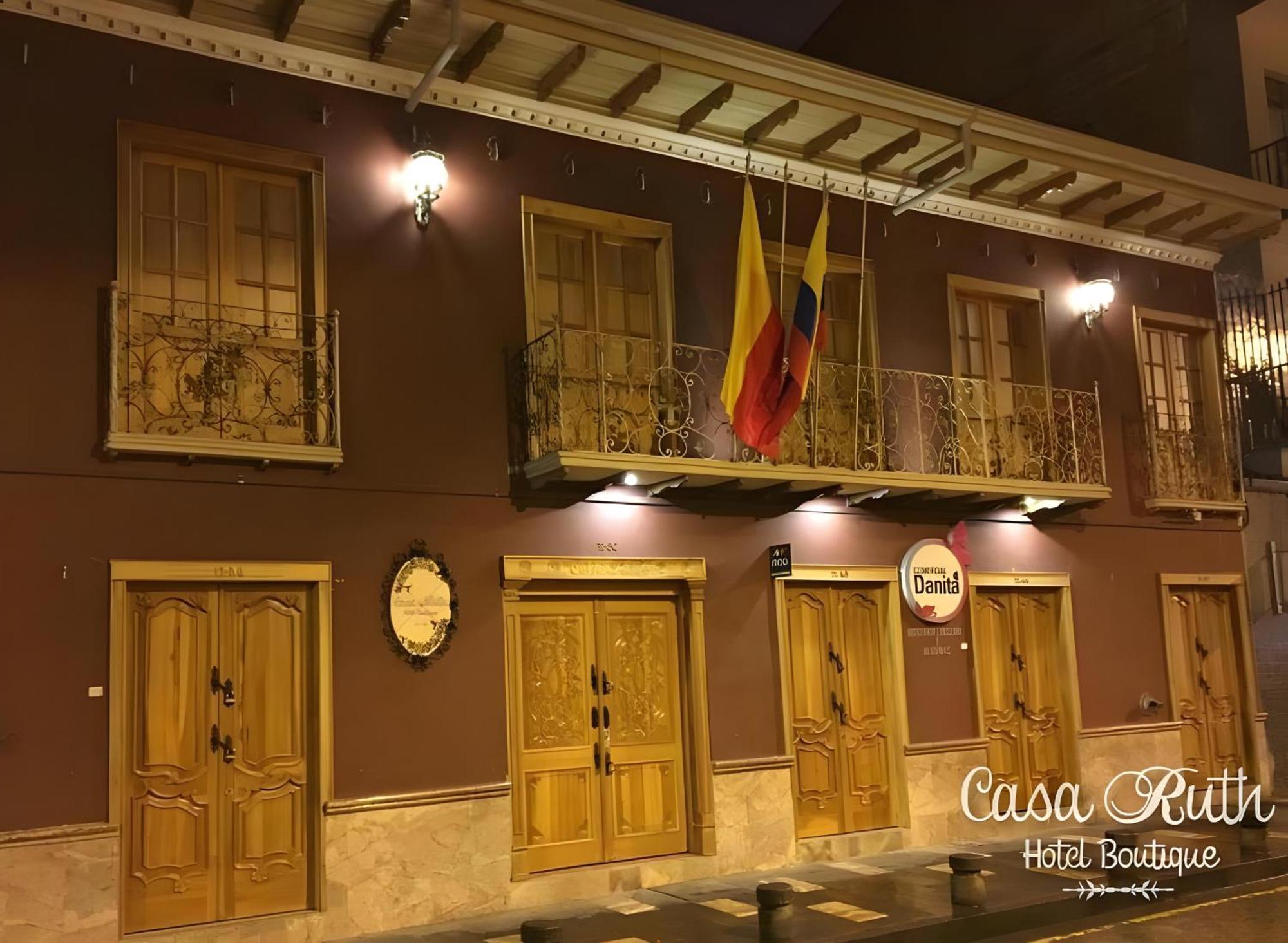 Hotel Boutique Casa Ruth En Cuenca Kültér fotó